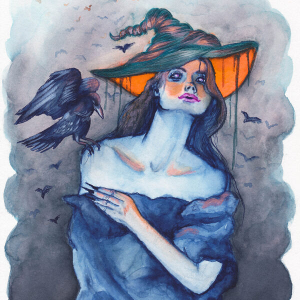 "Calling Her Crows Back" [7x10 PRINT]