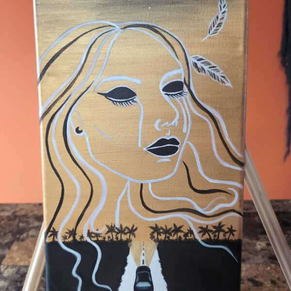 "The Journey" [9x18 Original Canvas]