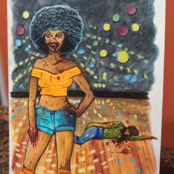 "First Date" [7x10 Original Watercolor]