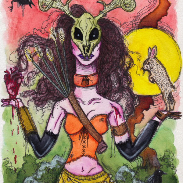 "Guidance of the Warrior" [5x7 PRINT]