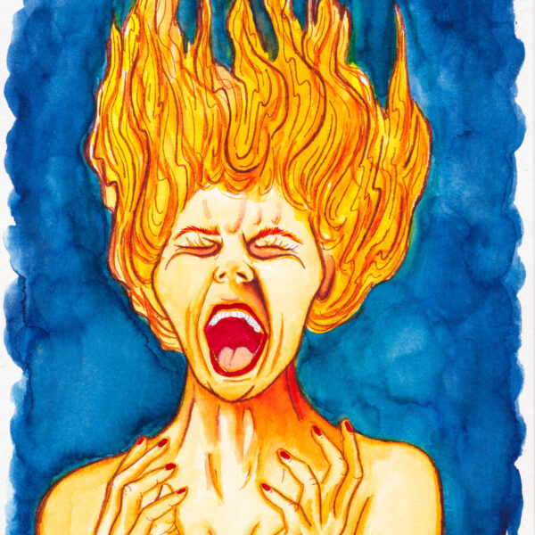 "Rage The Inner Fire" [5x7 PRINT]
